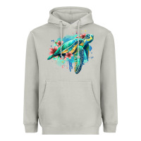 Moon Dust floral turtle Heavyweight Hoodie - Jasminsmagicworld