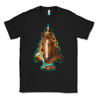 Black arrowhead horse Classic Tee - RanaPortraitStore