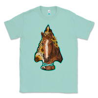Seafoam arrowhead horse Classic Tee - RanaPortraitStore