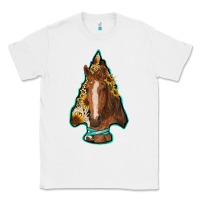 White arrowhead horse Classic Tee - RanaPortraitStore