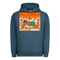 Pigment Midnight Navy gobble til you wobble tumbler Urban Hoodie - MaliasSmallBusiness