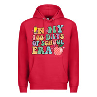 Cardinal in my 100 days of school era Premium Hoodie - MaliasSmallBusiness