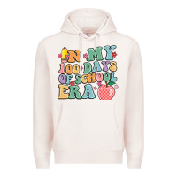 Pale Pink in my 100 days of school era Premium Hoodie - MaliasSmallBusiness