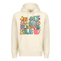 Sandshell in my 100 days of school era Premium Hoodie - MaliasSmallBusiness