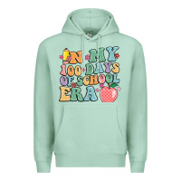 Seafoam in my 100 days of school era Premium Hoodie - MaliasSmallBusiness
