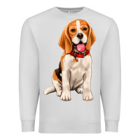 Dove Grey beagle Premium Sweatshirt - Artiststas