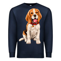Navy beagle Premium Sweatshirt - Artiststas