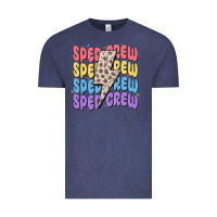 Vintage Denim sped crew Vintage Tee - MaliasSmallBusiness