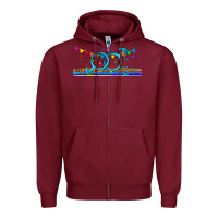 Burgundy lgbtq gay  libbey glass Zipper Hoodie - HRA Design Shop