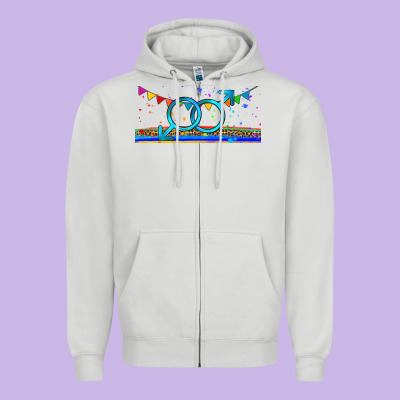 Lgbtq Gay  Libbey Glass Zipper Hoodie Designed By Hra Design Shop