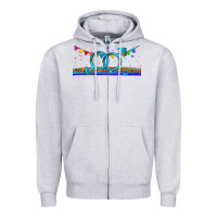 Heather Grey lgbtq gay  libbey glass Zipper Hoodie - HRA Design Shop