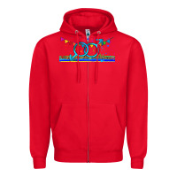 Red lgbtq gay  libbey glass Zipper Hoodie - HRA Design Shop