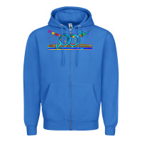 True Royal lgbtq gay  libbey glass Zipper Hoodie - HRA Design Shop