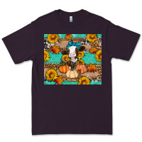 Plum Cow fall pumpkin Premium Tee - Artiststas