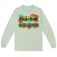 Matcha basketball grandma with leopard Long Sleeve Tee - Zillion Design Studio