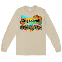 Mushroom basketball grandma with leopard Long Sleeve Tee - Zillion Design Studio
