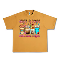 Peanut Butter just a mom who loves coffee Urban Heavy Tee - Zillion Design Studio