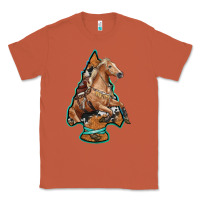Copper arrowhead horse, Classic Tee - RanaPortraitStore