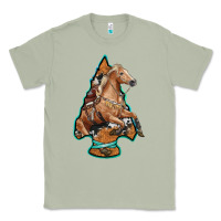 Matcha arrowhead horse, Classic Tee - RanaPortraitStore