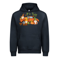 Navy It's Fall Y'all Gnome Urban Hoodie - MaliasSmallBusiness