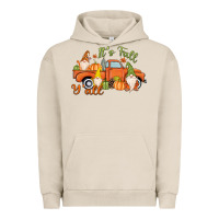 Pigment French Oak It's Fall Y'all Gnome Urban Hoodie - MaliasSmallBusiness