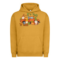 Pigment Peanut Butter It's Fall Y'all Gnome Urban Hoodie - MaliasSmallBusiness