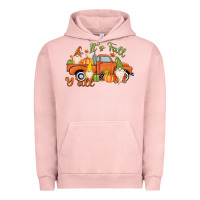 Pigment Salmon It's Fall Y'all Gnome Urban Hoodie - MaliasSmallBusiness