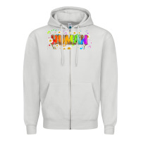 Dove Grey lgbtq human  libbey glass Zipper Hoodie - HRA Design Shop