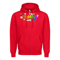 Red lgbtq human  libbey glass Zipper Hoodie - HRA Design Shop