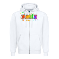 White lgbtq human  libbey glass Zipper Hoodie - HRA Design Shop