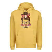 Antique Gold softball mom Premium Hoodie - MaliasSmallBusiness