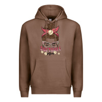 Chestnut softball mom Premium Hoodie - MaliasSmallBusiness