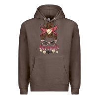 Coffee softball mom Premium Hoodie - MaliasSmallBusiness