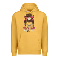 Mustard softball mom Premium Hoodie - MaliasSmallBusiness