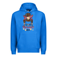 True Royal softball mom Premium Hoodie - MaliasSmallBusiness