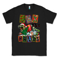 Black Rex The Halls Classic Tee - FaDigitalArtStudio
