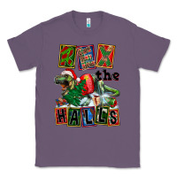 Lavender Rex The Halls Classic Tee - FaDigitalArtStudio