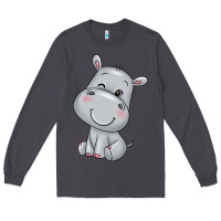 Smoke hippo Long Sleeve Tee - texasbilliewilder