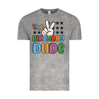 Cloud Rock the birthday dude Vintage Tee - MaliasSmallBusiness