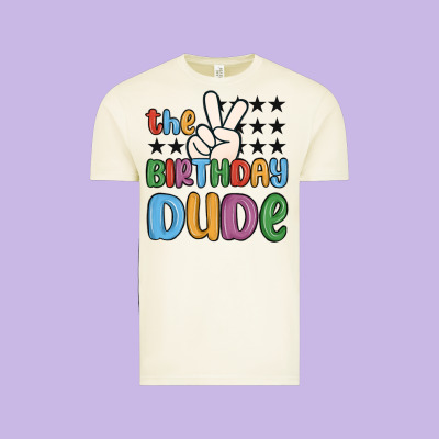 Vintage Tee the birthday dude