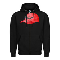 Black blue baseball cap fa element Zipper Hoodie - FaDigitalArtStudio
