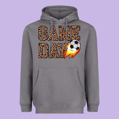 Game Day Soccer Heavyweight Hoodie Designed By Jahusdesignshop