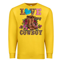 Lemon valentines day love my cowboy Premium Sweatshirt - AdoDesignShop