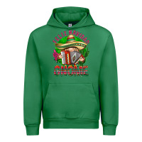 Emerald Feliz Navidad gnome Urban Hoodie - NancyCooperArtShop