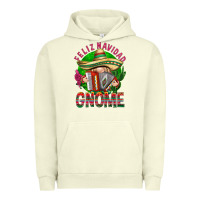 Pigment Pistachio Feliz Navidad gnome Urban Hoodie - NancyCooperArtShop