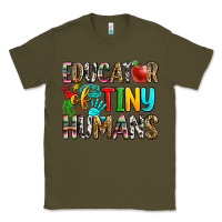 Army Green educator of tiny humans Classic Tee - Zillion Design Studio