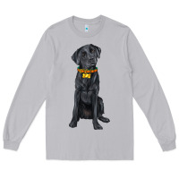 Moon Dust labrador retriever with overflow Long Sleeve Tee - texasbilliewilder