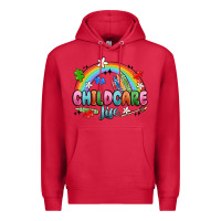 Cardinal childcare life Premium Hoodie - MaliasSmallBusiness