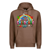 Chestnut childcare life Premium Hoodie - MaliasSmallBusiness