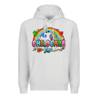 Dove Grey childcare life Premium Hoodie - MaliasSmallBusiness